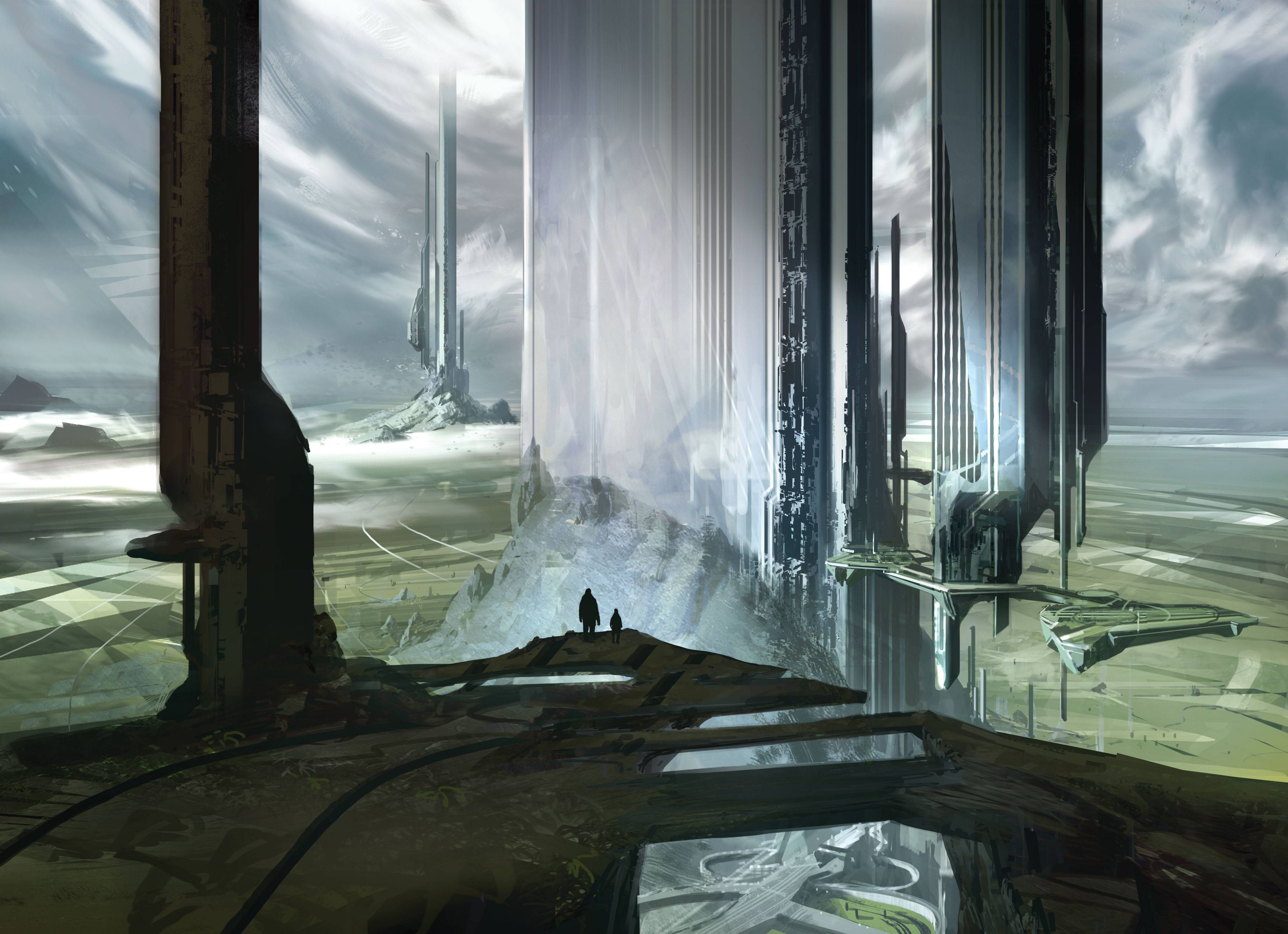 Does Anyone Have Any Good Forerunner Architecture Wallpaper? (r Wallpaper And R Halo Search Have Not Helped)