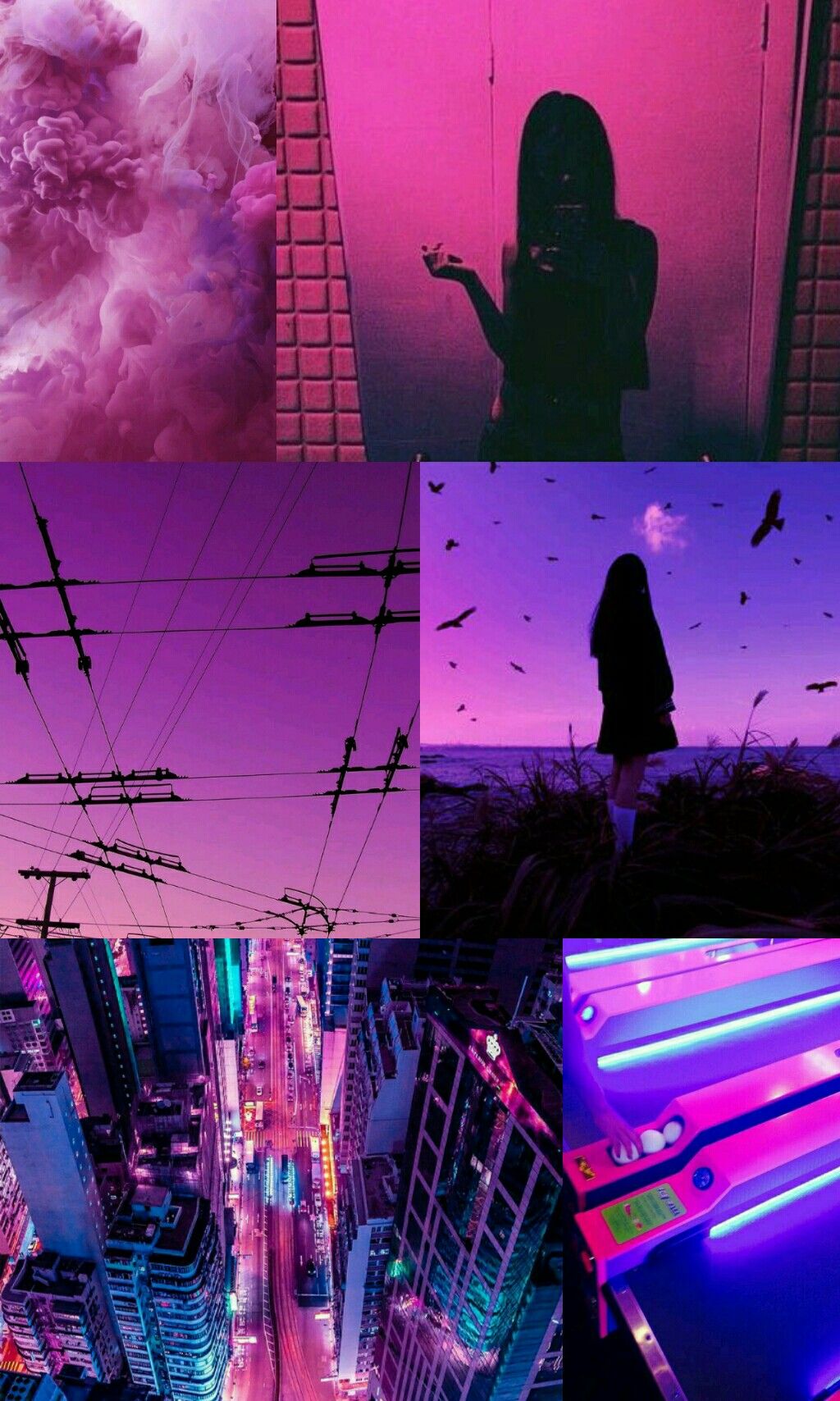 Magenta Aesthetic. Aesthetic collage, Aesthetic colors, Rainbow wallpaper
