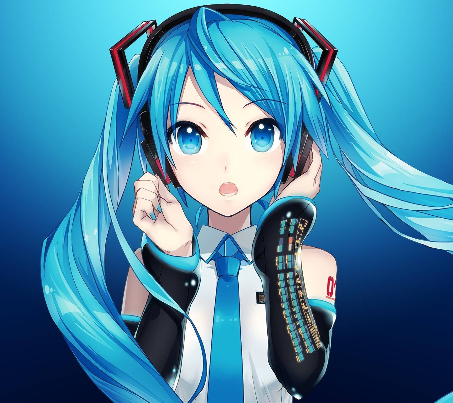 Download Anime Meme Pfp Hatsune Miku Wallpaper