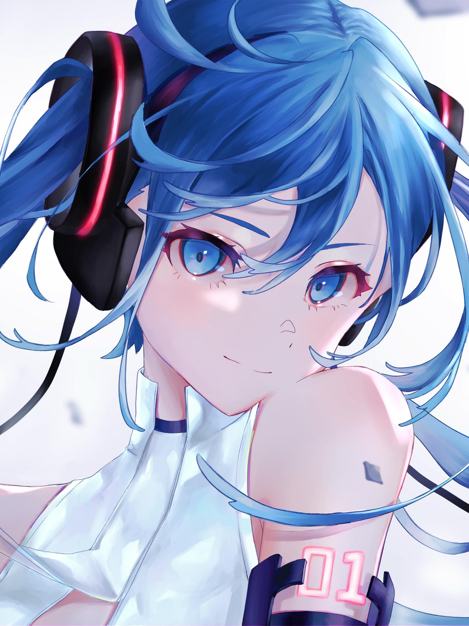 Hatsune Miku Wallpaper 4K, Anime girl, Anime