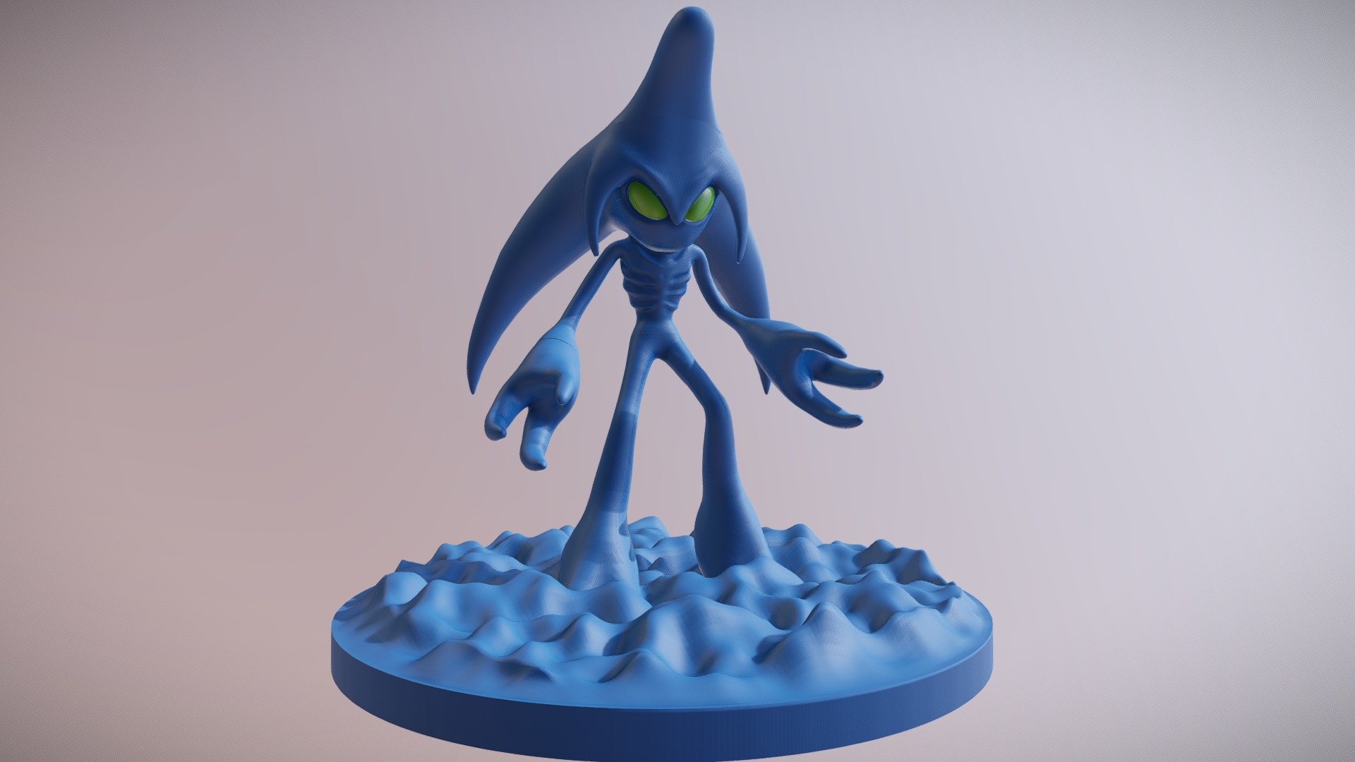 Chaos From Sonic Adventure [Printable 3D Model] Free 3D model by Zerescas [dcfaaba]