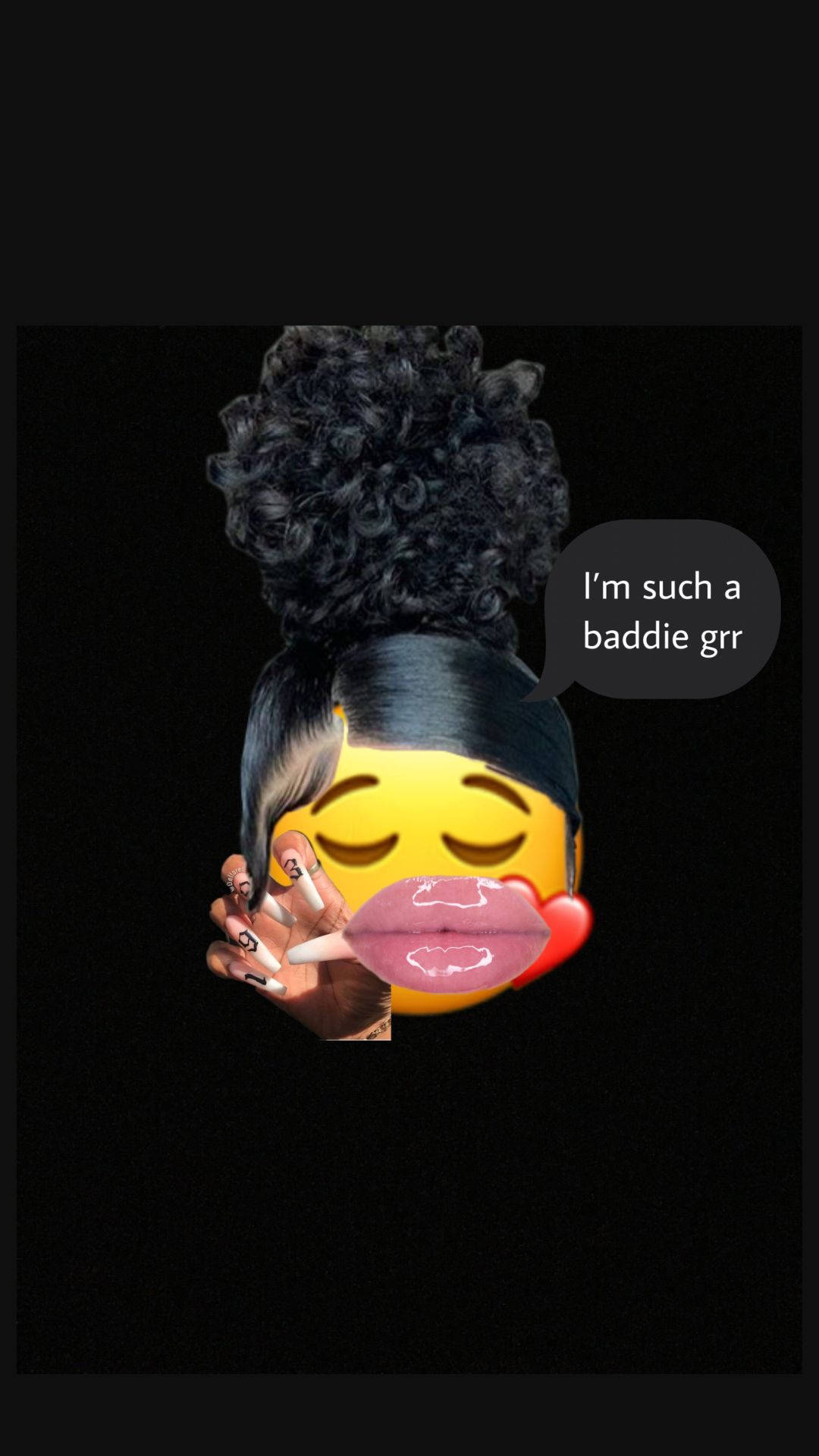 Baddie Emoji Wallpapers Wallpaper Cave