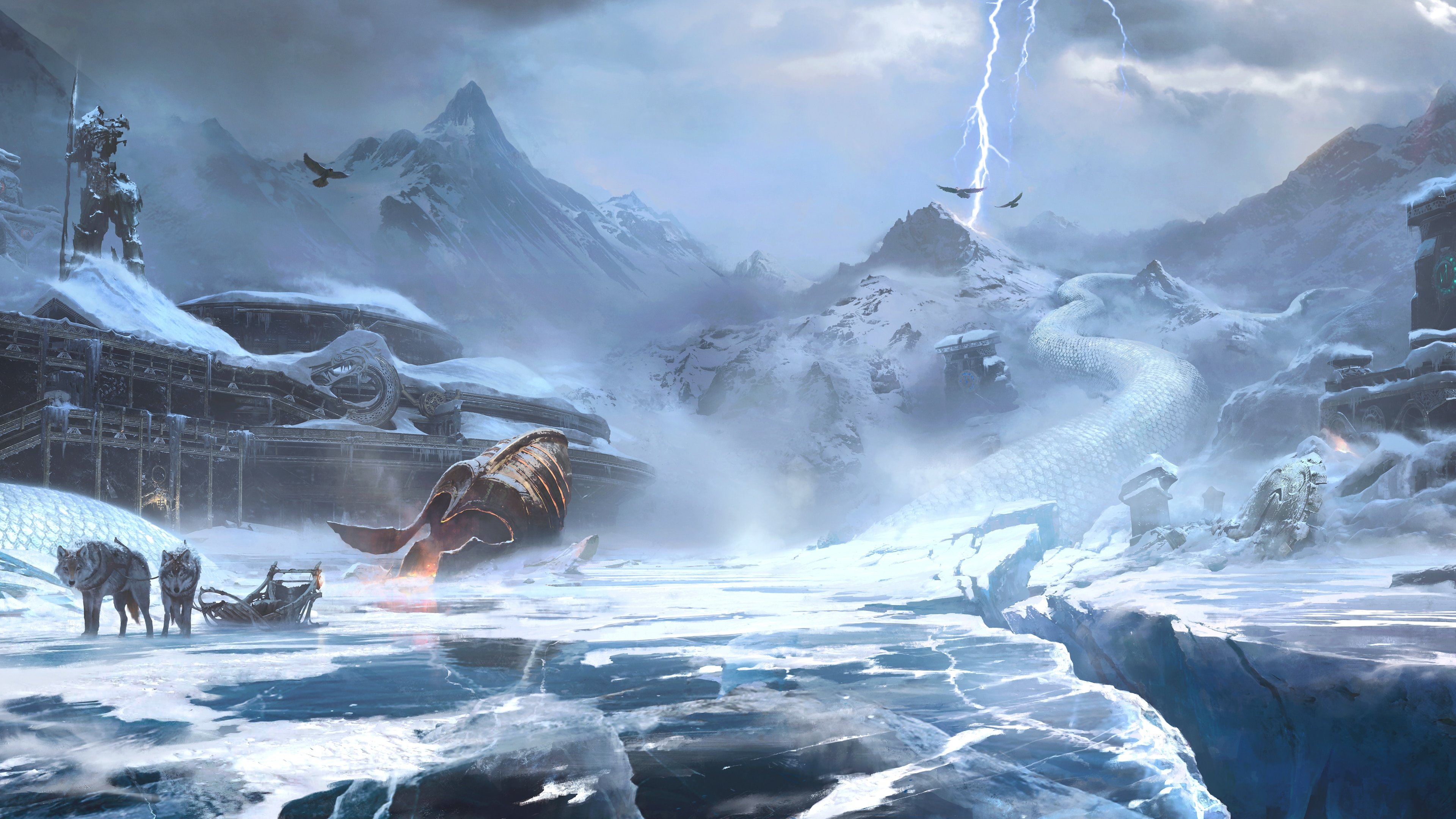 The best God of War Ragnarok wallpaper for PC and mobile