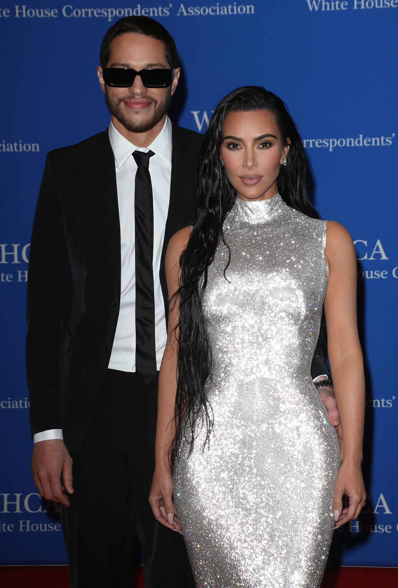 Kim Kardashian, Pete Davidson Make Red Carpet Debut: Photo