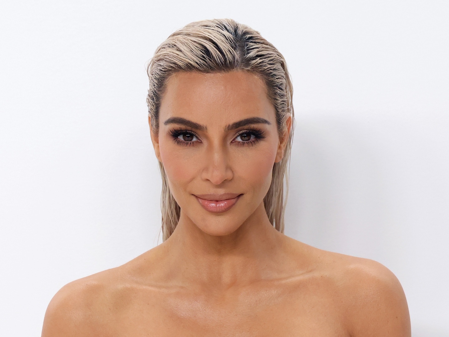 Kim Kardashian Rocks a Tiny Black Bikini Amid Kanye Rumors: Photo