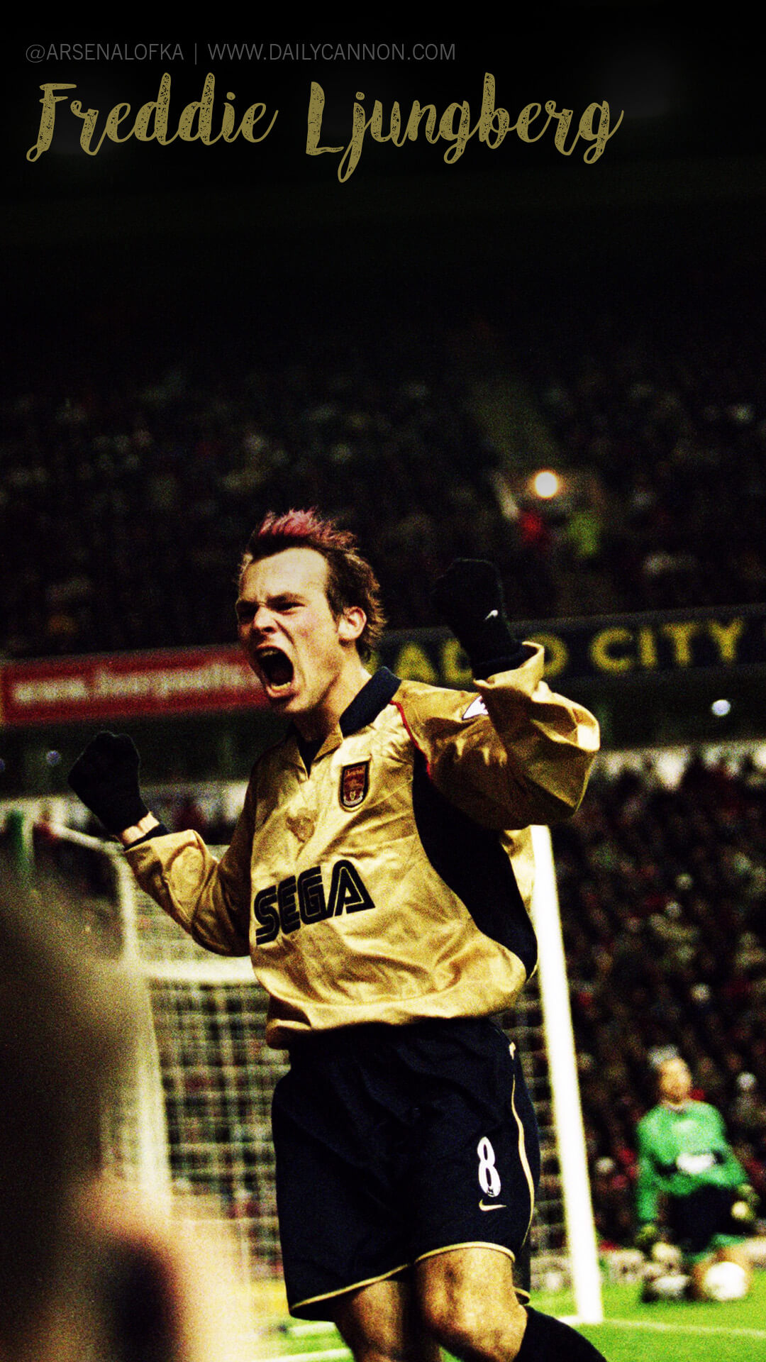 Anita yes, I do have a Freddie Ljungberg phone wallpaper for you. (more legends here )