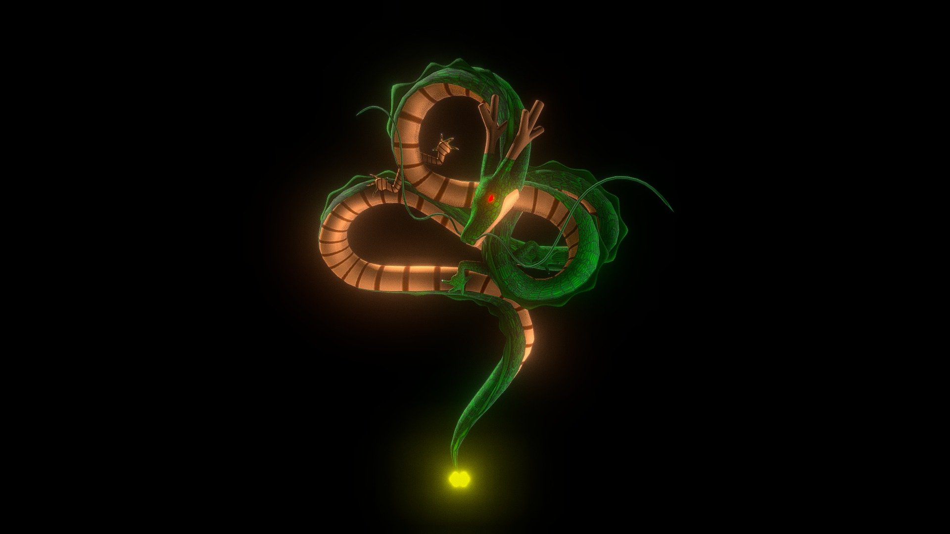 Shenron (Dragon Ball) Free 3D model by Yanez Designs [96e8ad1]