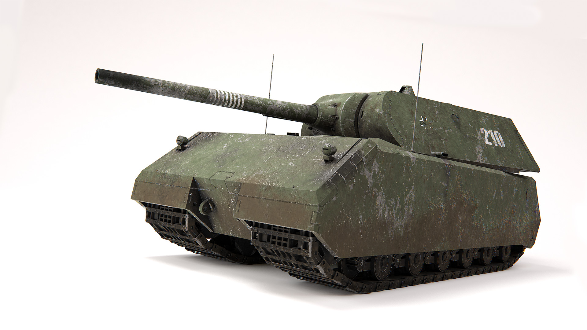 Panzer VIII Maus 3D