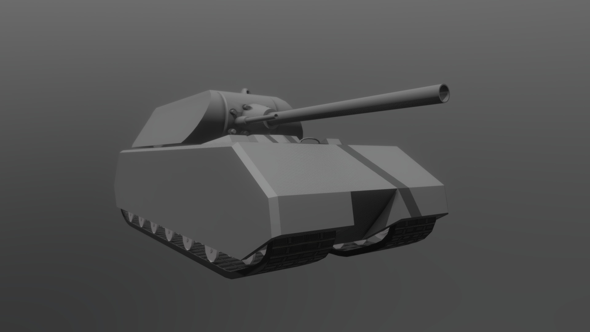 Panzerkampfwagen VIII Maus model by Shiny Spiteful Mk. XIVe [72b9068]