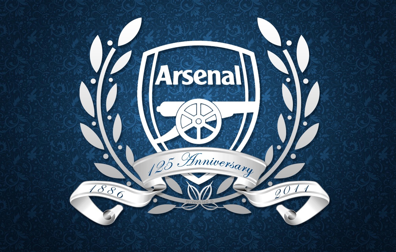 Wallpaper background, logo, emblem, coat of arms, Arsenal, Arsenal, Football Club, The Gunners, The gunners, Football club image for desktop, section спорт