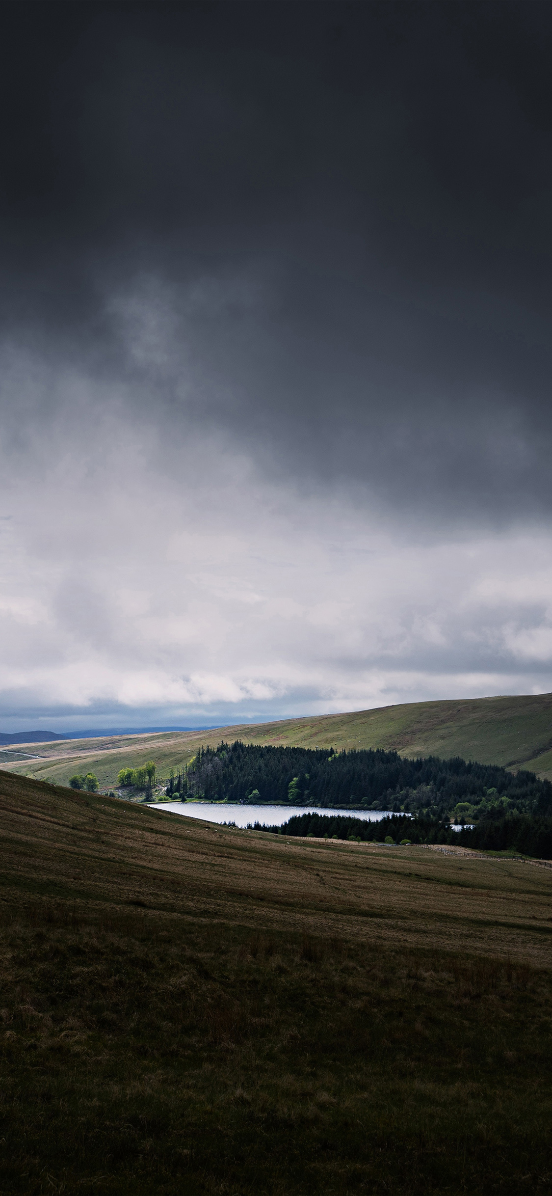 iPhone X wallpaper. country dark cloud nature