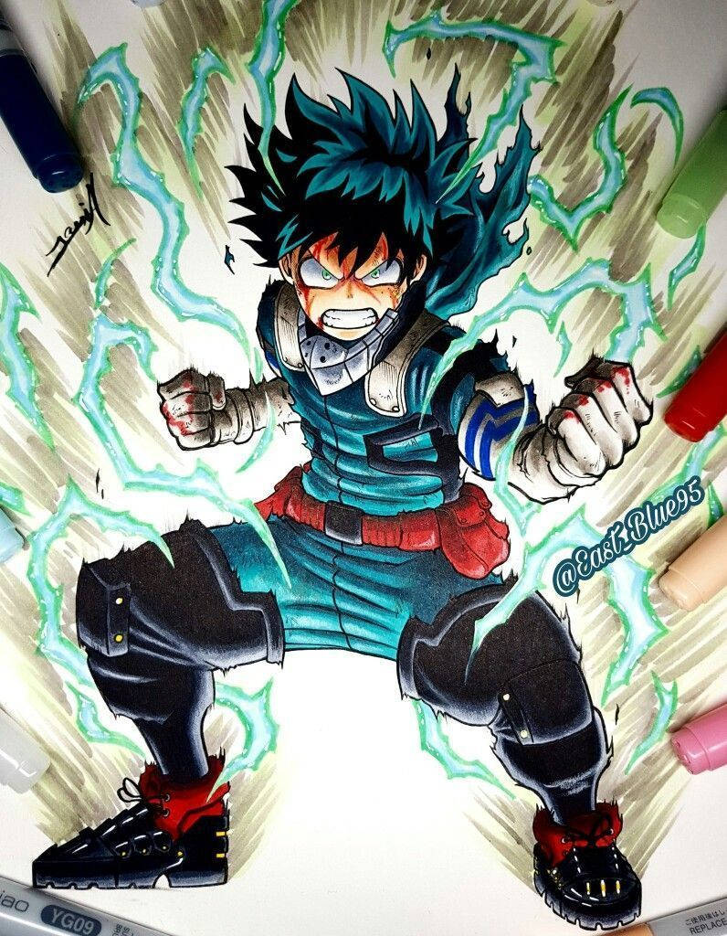 Download Naruto Drip Fantastic Illustration Wallpaper