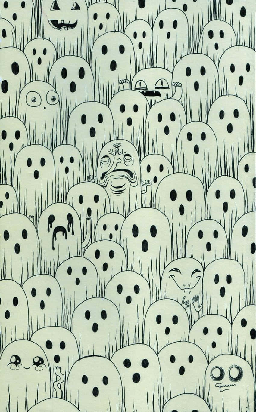 Download Cute Ghost Wallpaper