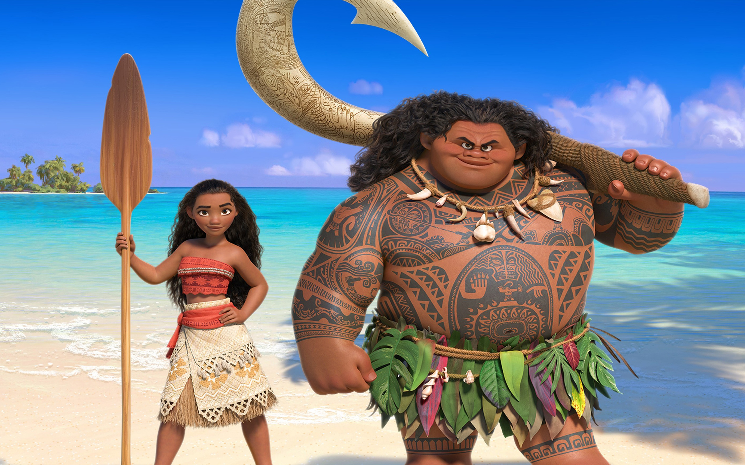 Moana 4K wallpaper for your desktop or mobile screen free and easy to download