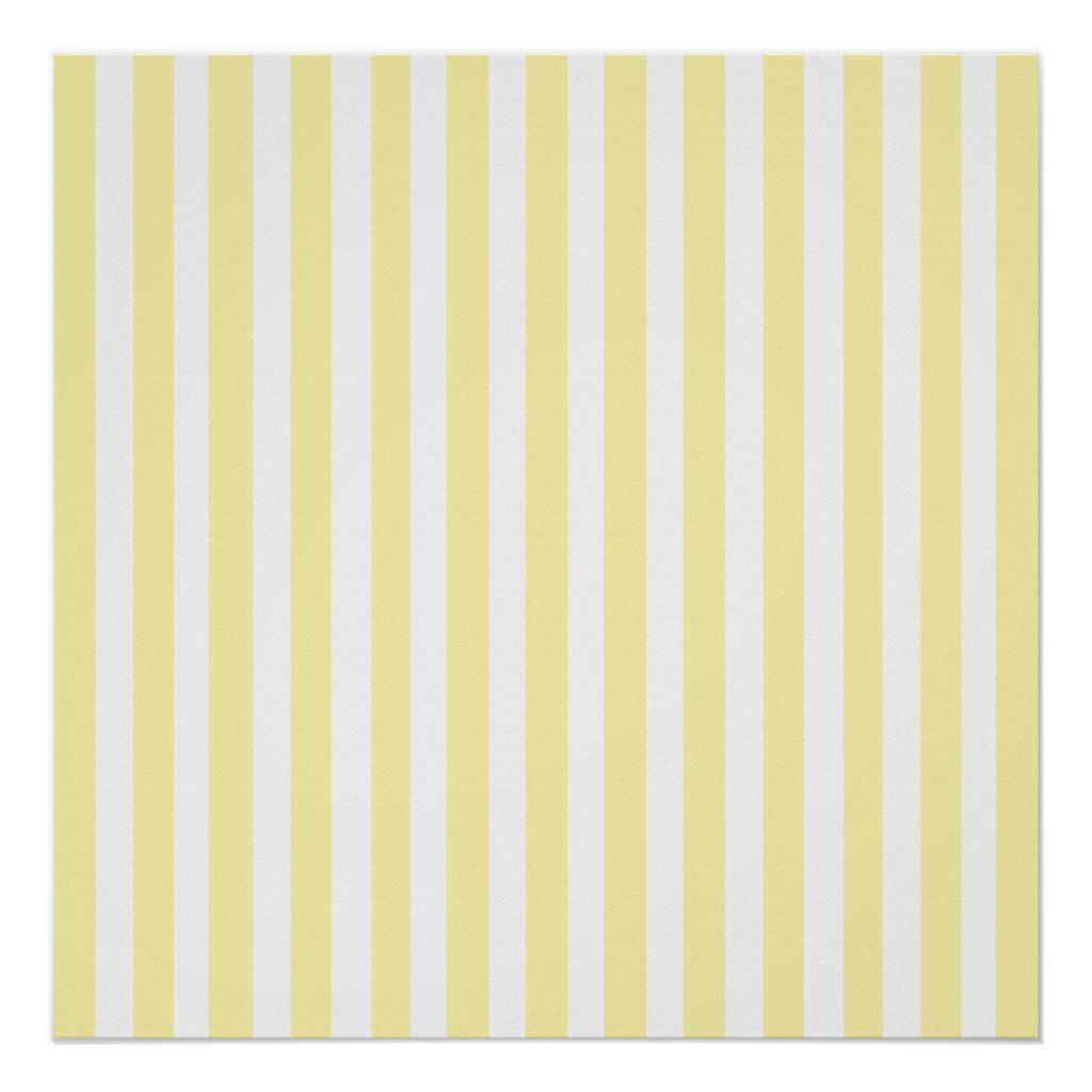 Cream Modern Stripes Poster. Zazzle. Yellow wallpaper, Yellow aesthetic pastel, Vintage yellow