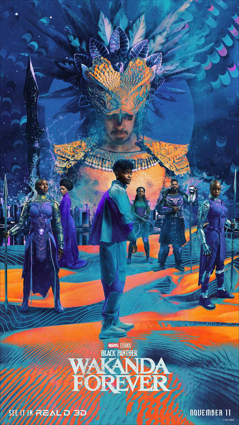 Disney Releases 6 New Official Posters for Black Panther: Wakanda Forever