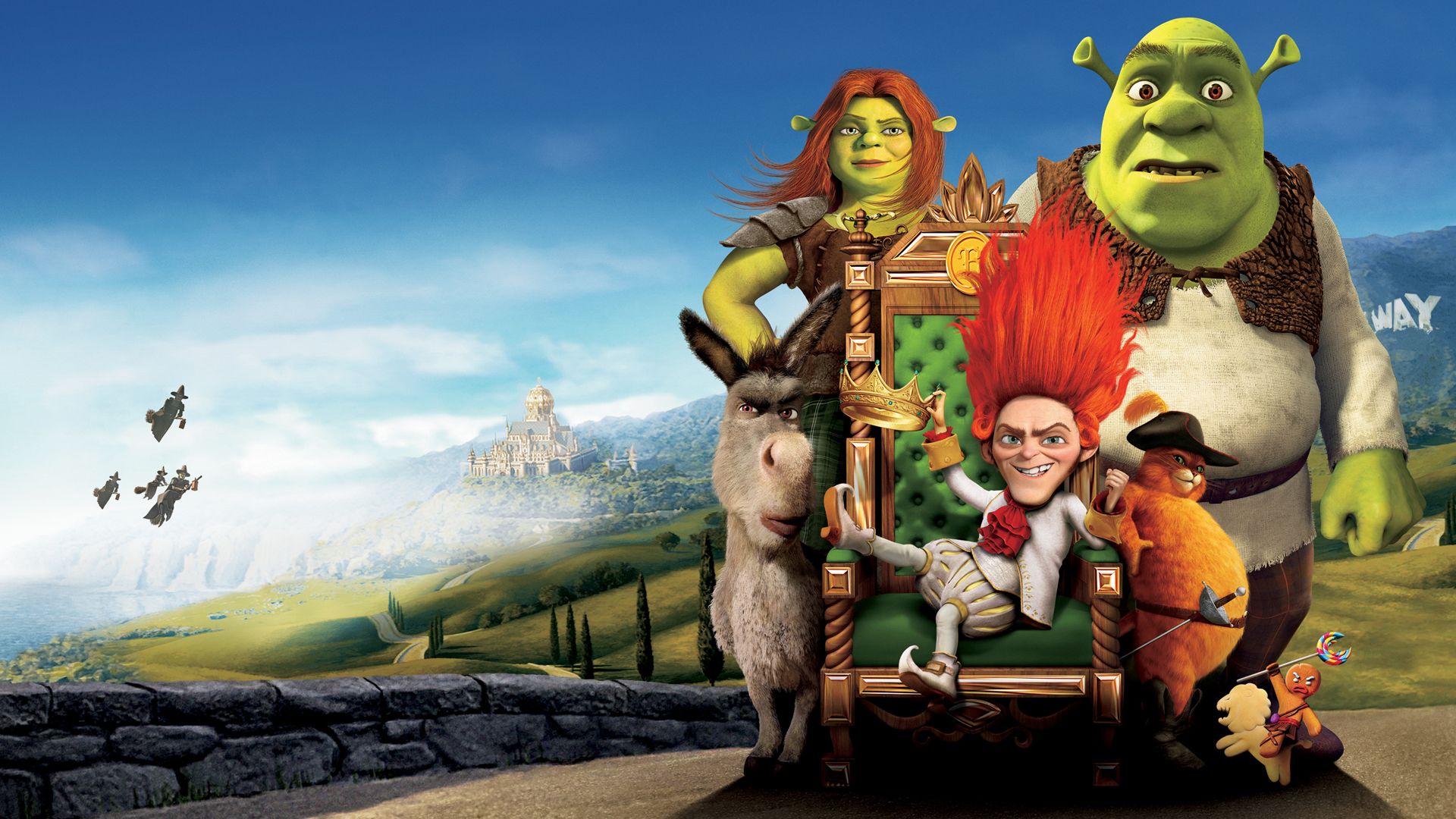 Shrek Forever After. Shrek, Movie wallpaper, Wallpaper picture