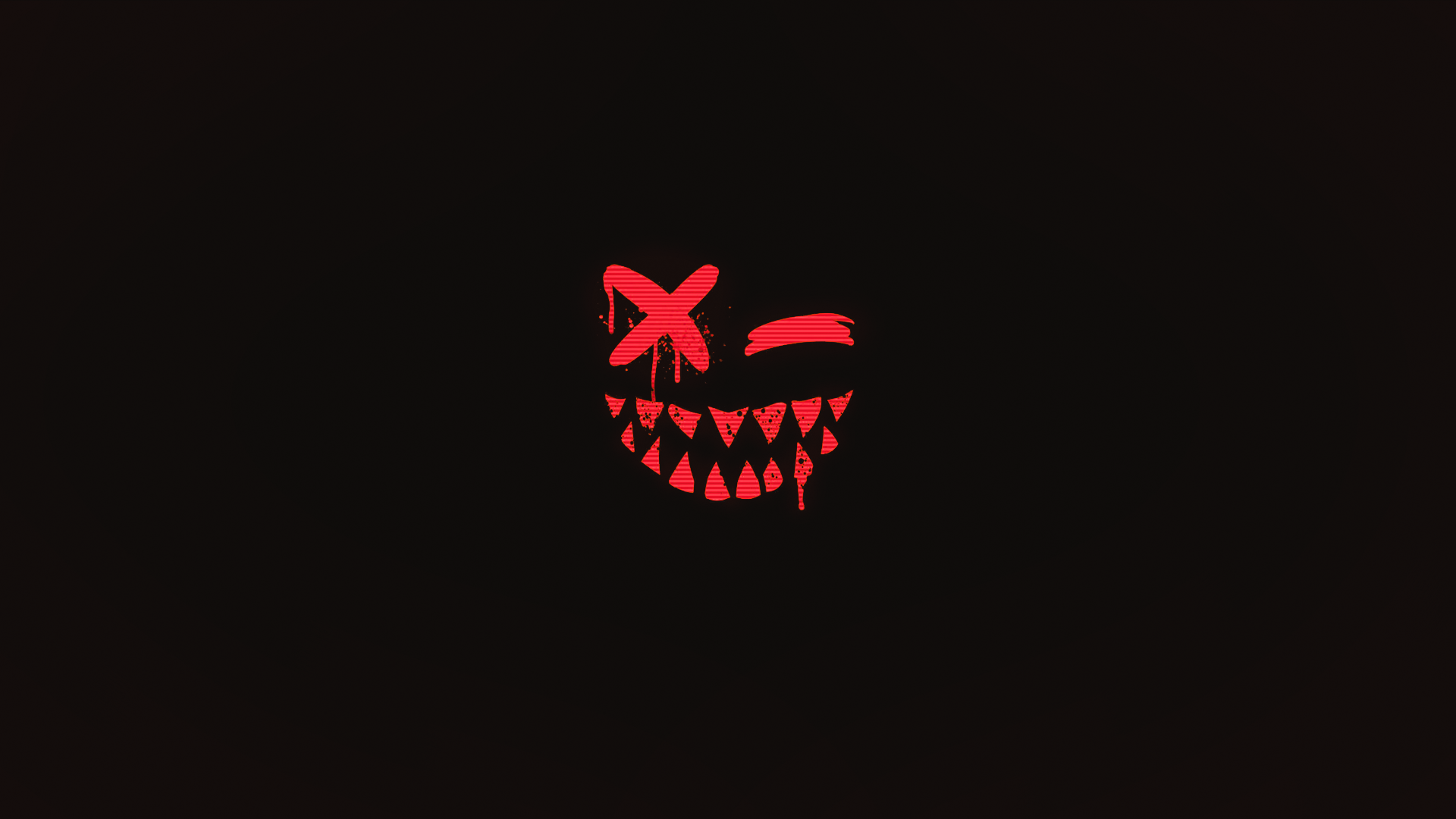 scary face #demon #minimalism #smile #dark #tooth closed eyes P # wallpaper #hdwallpaper #desktop. Scary faces, Smile illustration, Eyes wallpaper