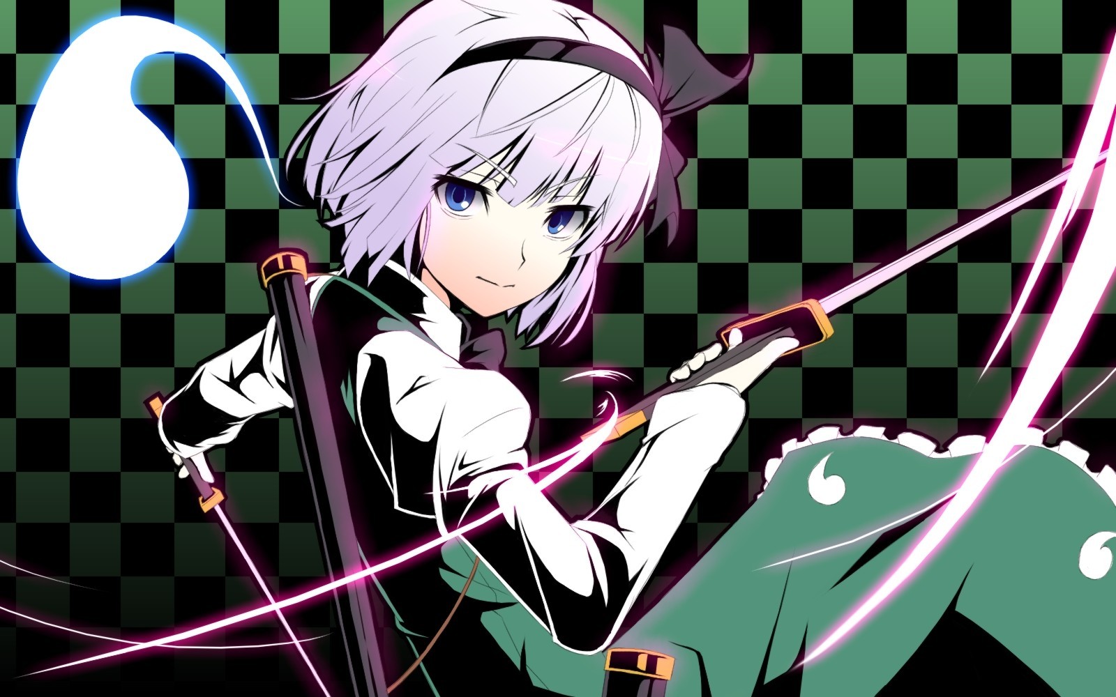 anime, Anime Girls, Touhou, Konpaku Youmu Wallpaper HD / Desktop and Mobile Background