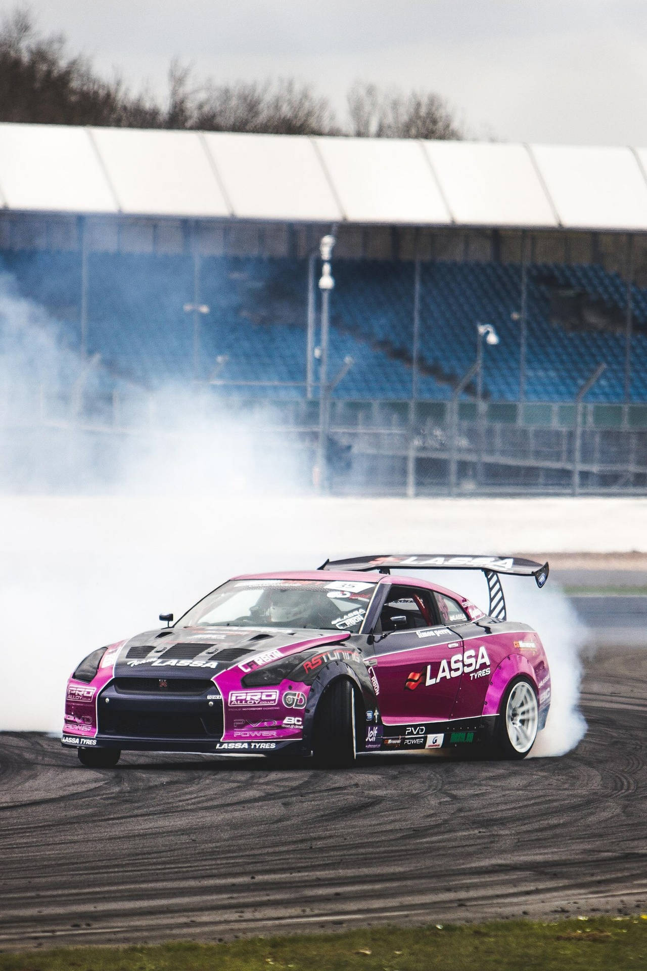 Download Nissan Gt R Drift Car Wallpaper