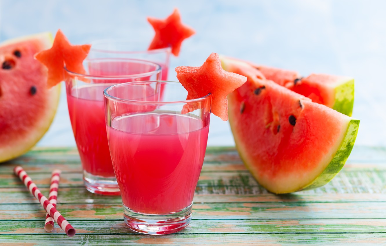 Wallpaper watermelon, juice, slices, water melon image for desktop, section еда