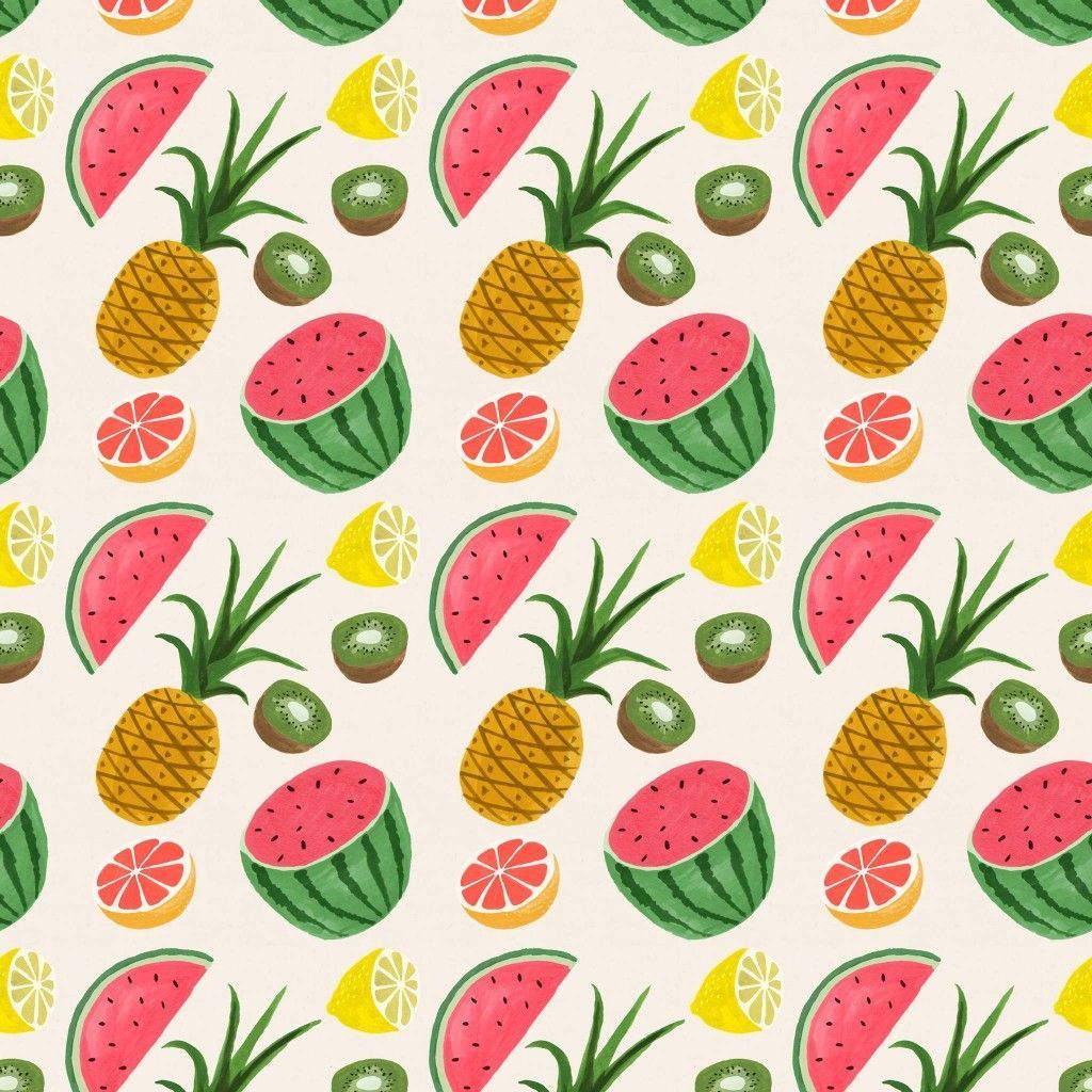 Tropical Fruit Wallpaper