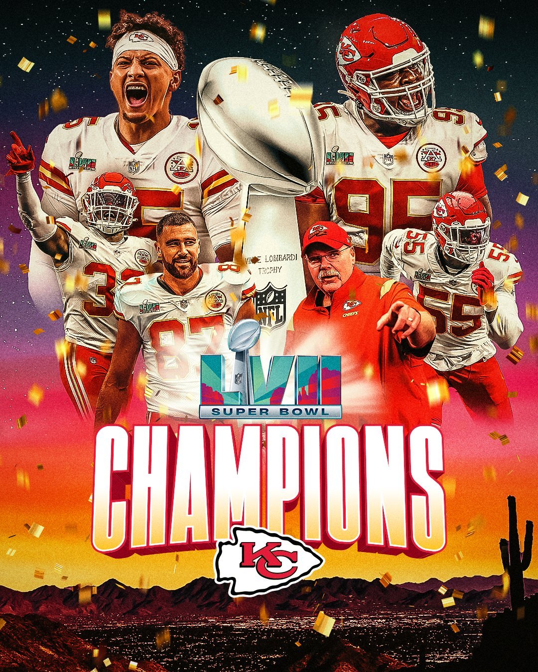 Kansas City Chiefs Super Bowl Champions 2024 Image to u