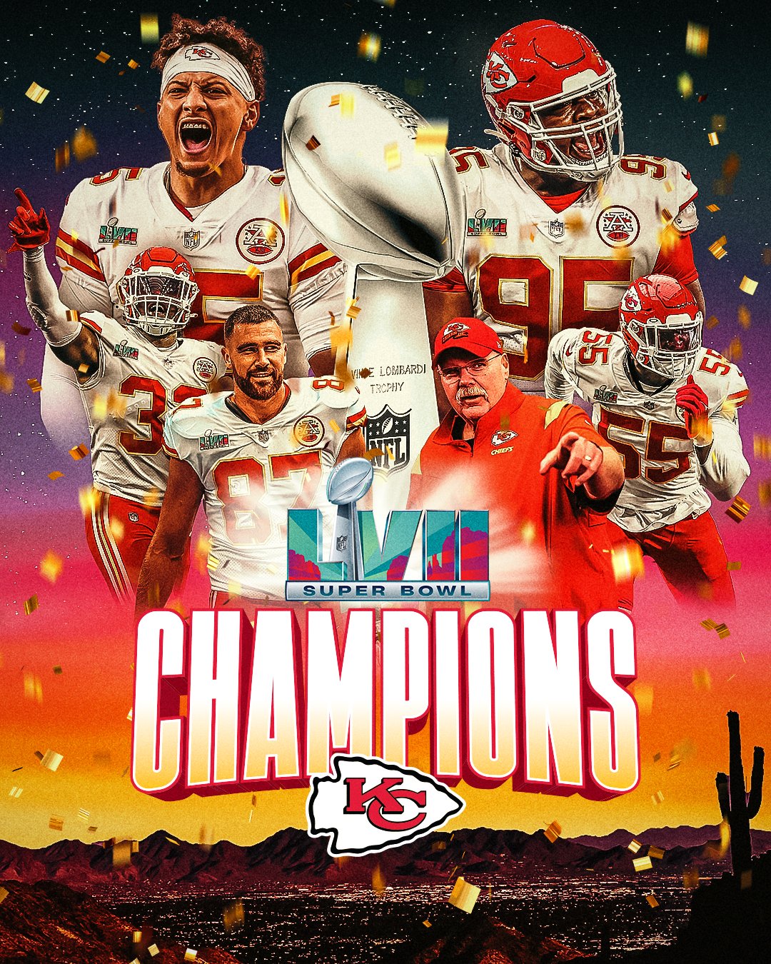 Collana Kansas City Chiefs - Ciondolo Con Logo Per Fan - Gioiello Regalo Per Appassionati Di Football Americano