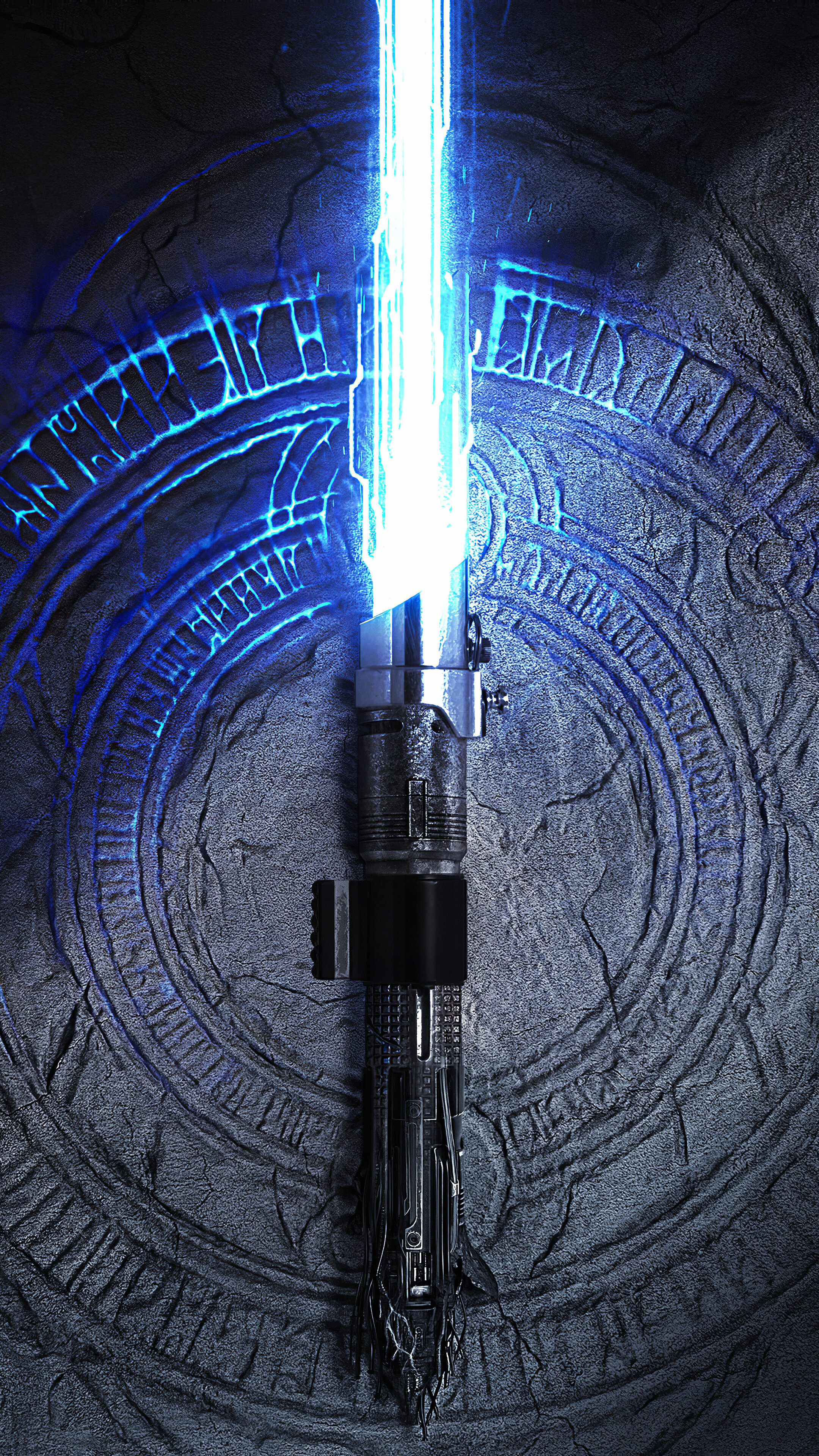 Rey, Lightsaber, Star Wars, 4k Gallery HD Wallpaper