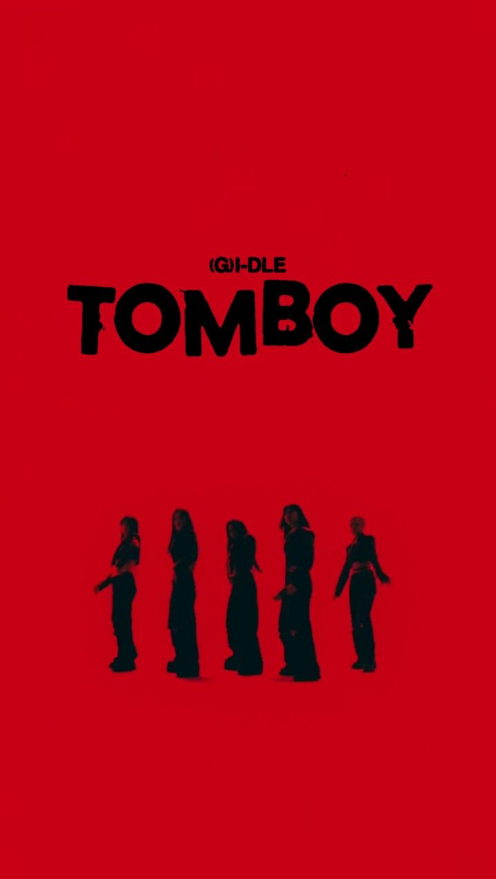 G IDLE TOMBOY WALLPAPER. Estampa de cartaz, Papel de parede kpop, Ícones personalizados