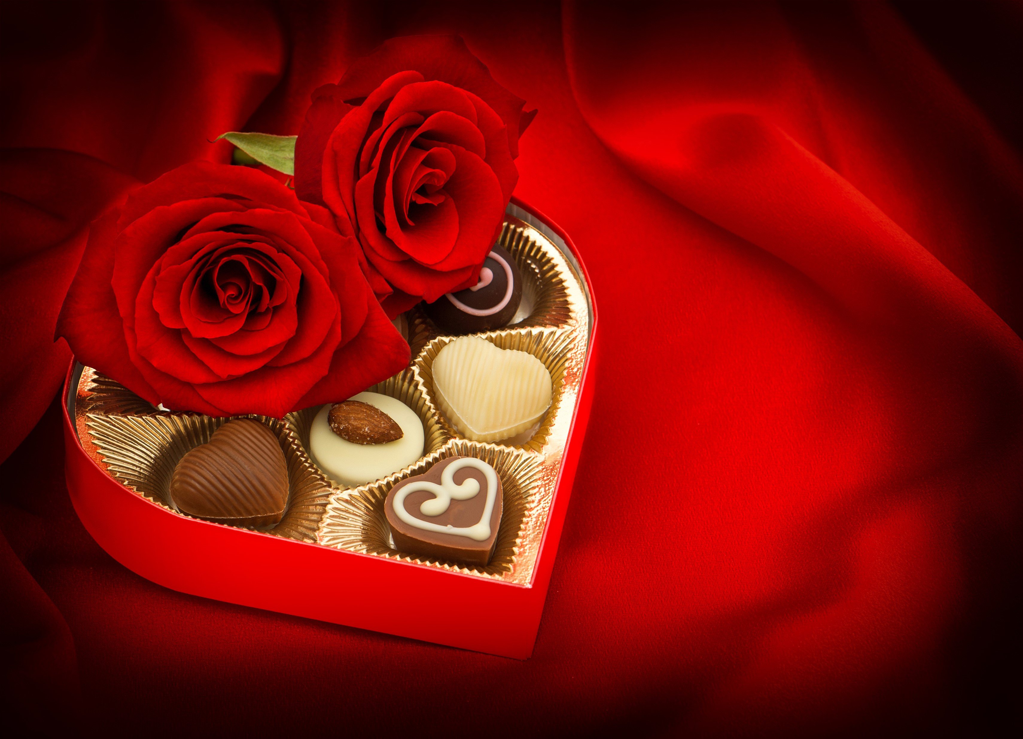 valentine chocolates wallpaper