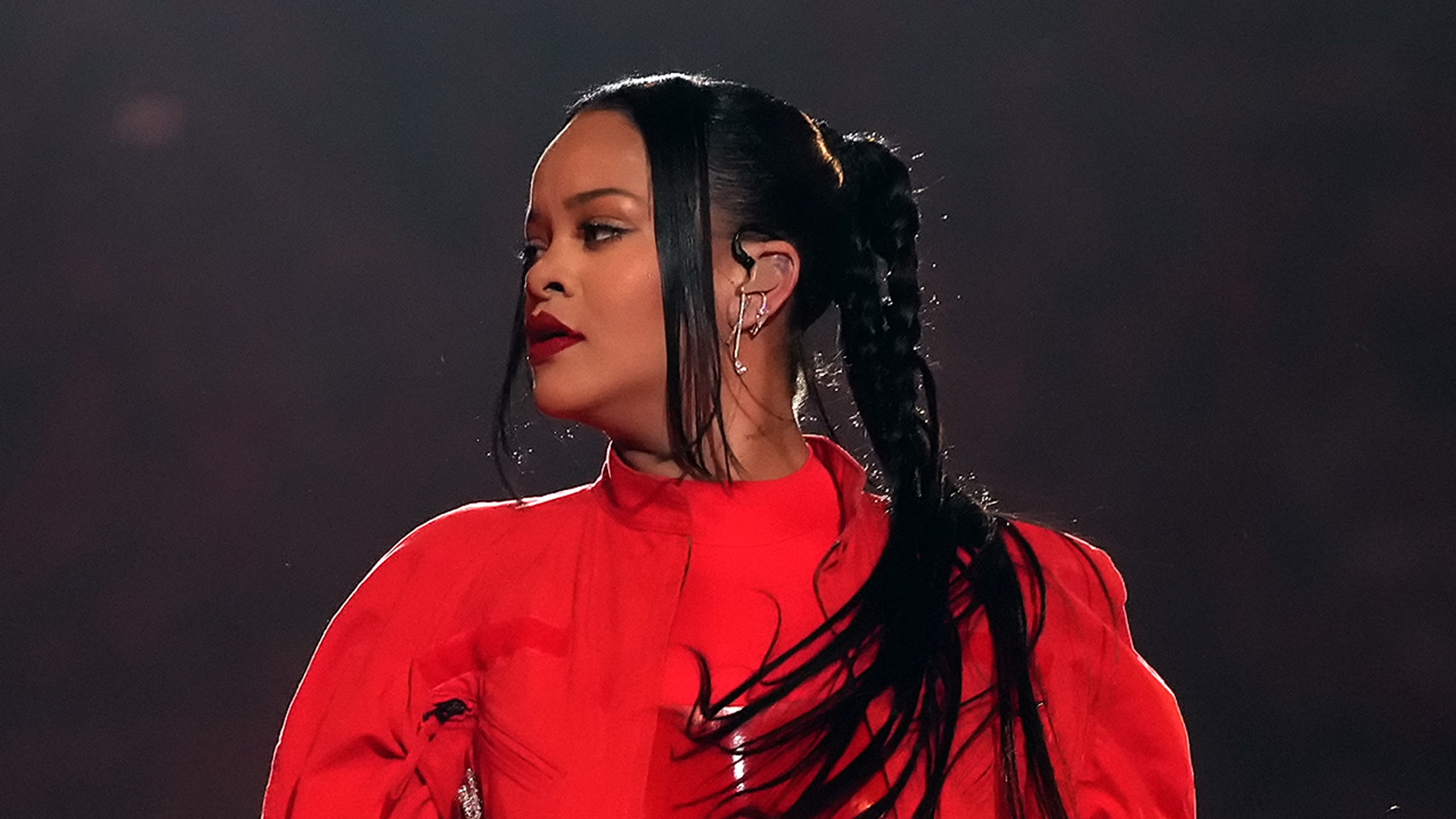 Steal Rihanna's Red Hot Super Bowl Glam, Courtesy Of Her Makeup Artist