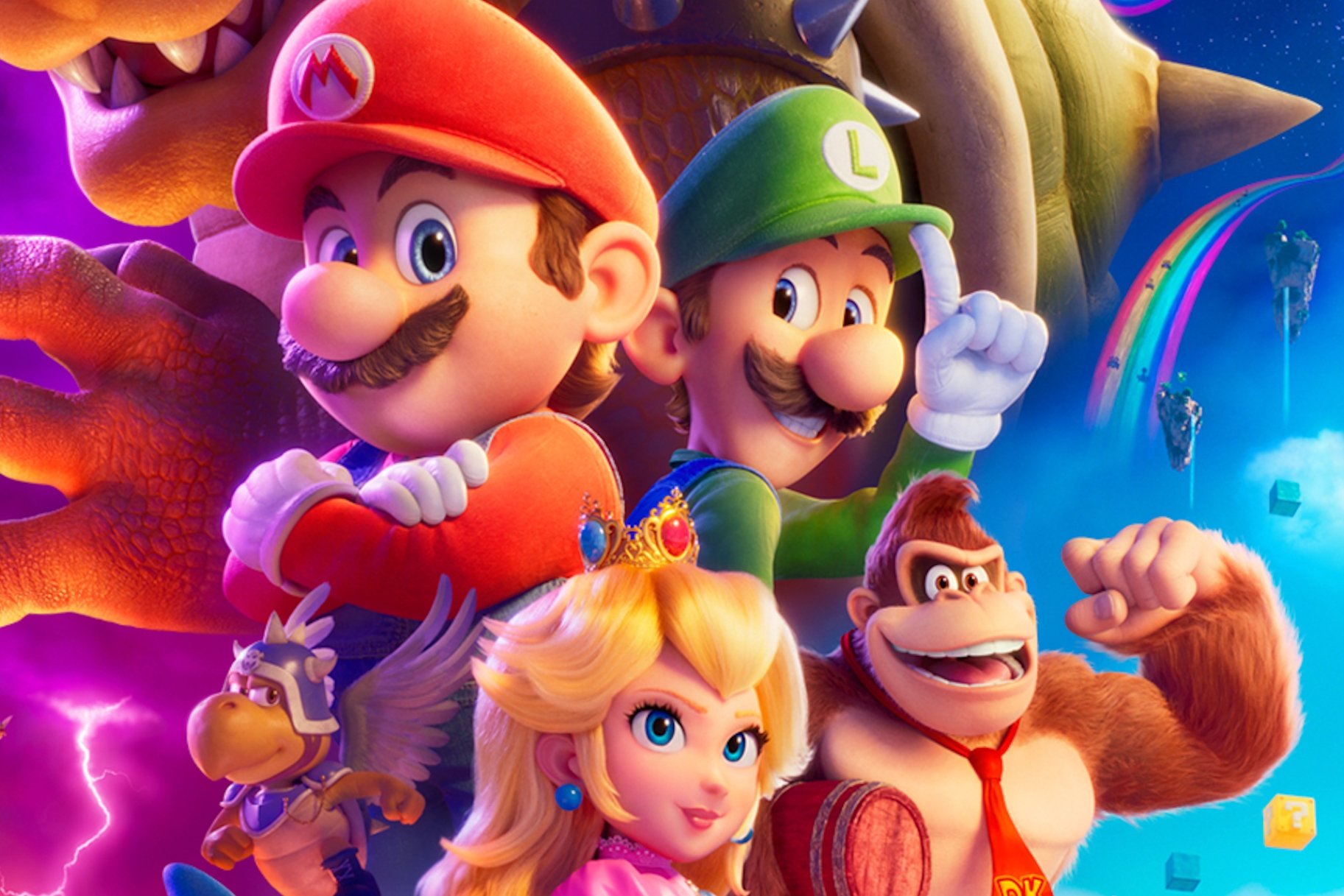 The Super Mario Bros Movie official poster released