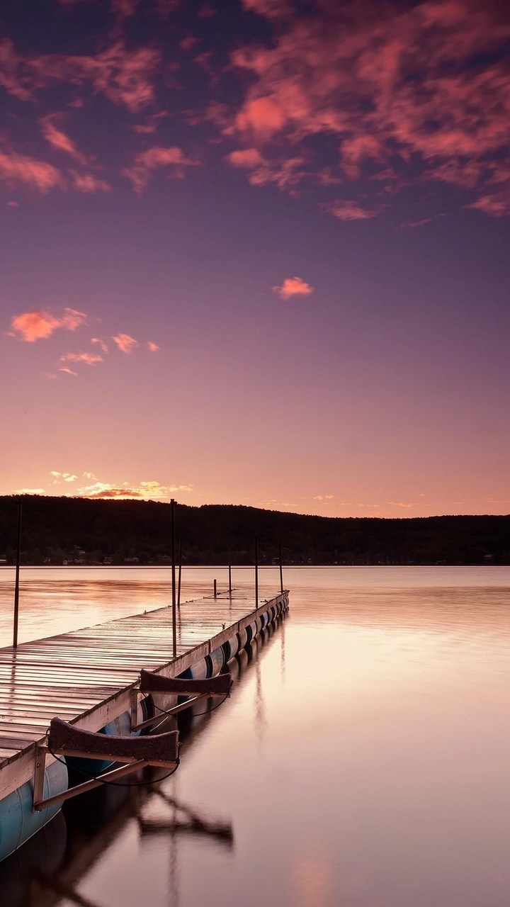 Sunrise Morning Pink Wallpaper- [720x1280]