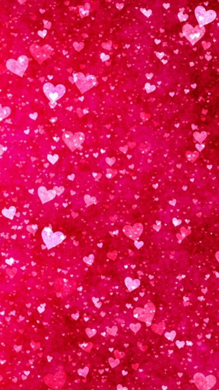 Red Hearts. Valentines wallpaper iphone, Valentines wallpaper, Pink glitter wallpaper
