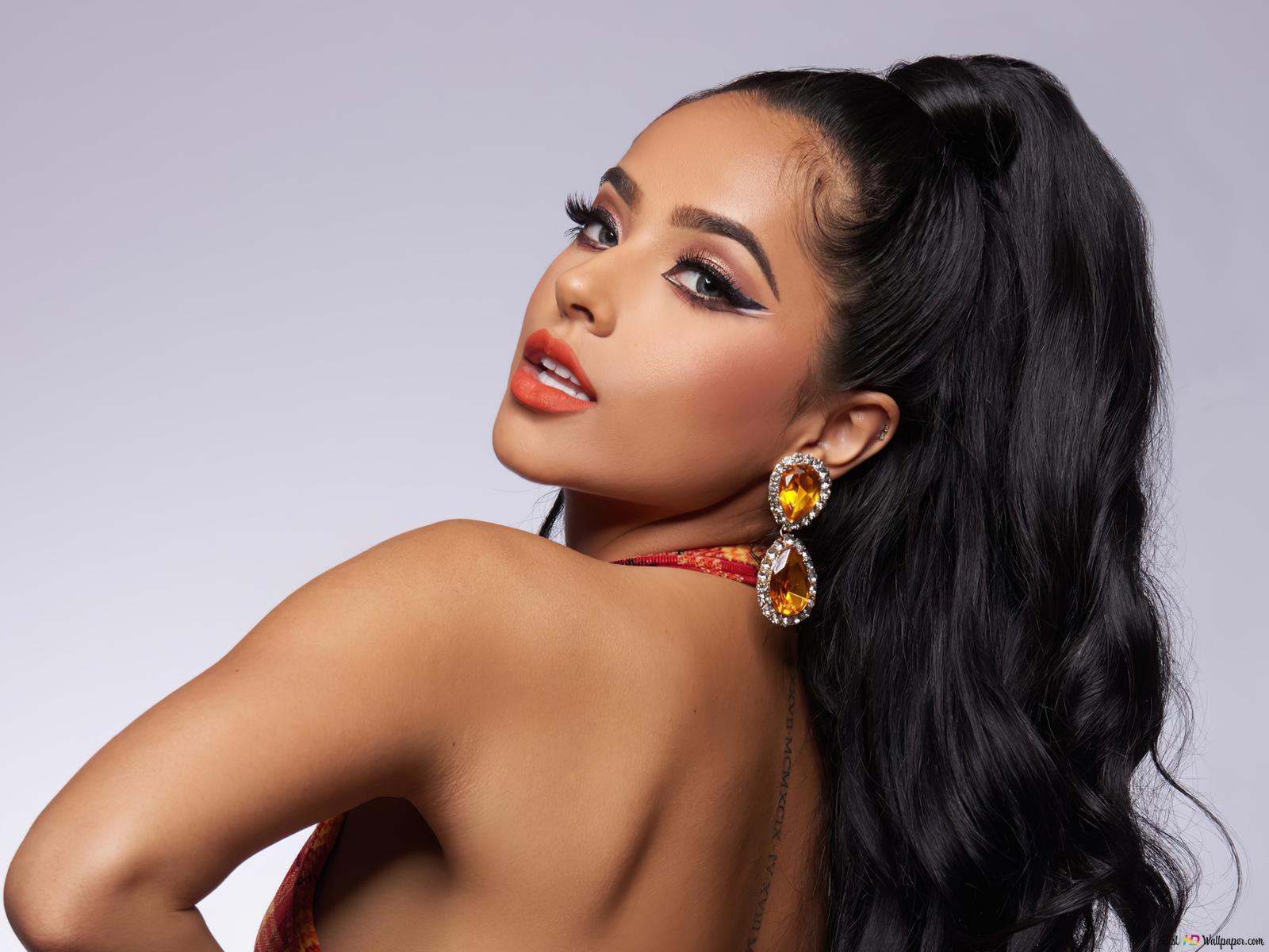 Gorgeous 'Becky G'. American Singer 4K wallpaper download