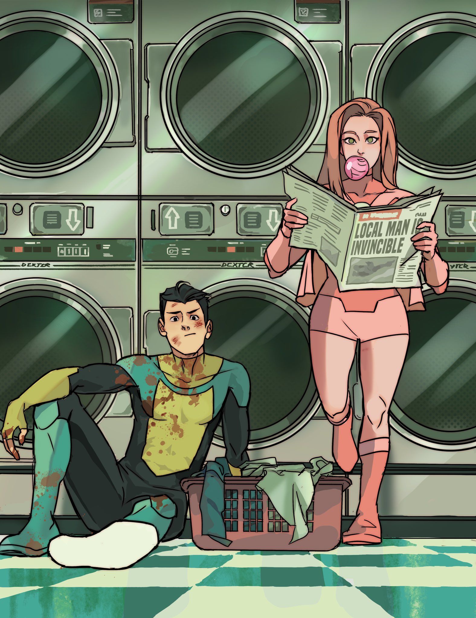 picolo on Twitter. Invincible comic, Superhero art, Comic book artists