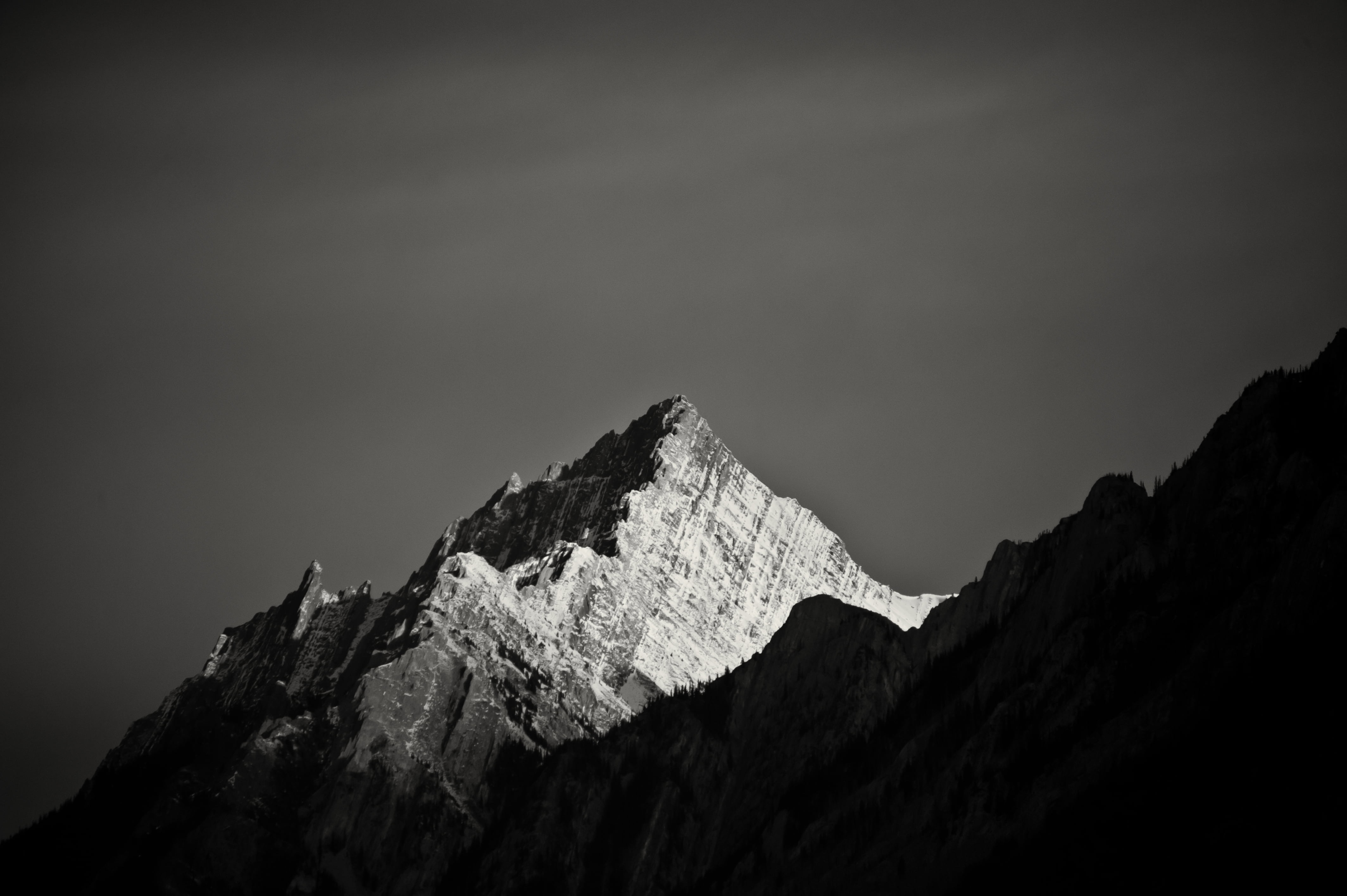 Grey mountain Wallpaper Download