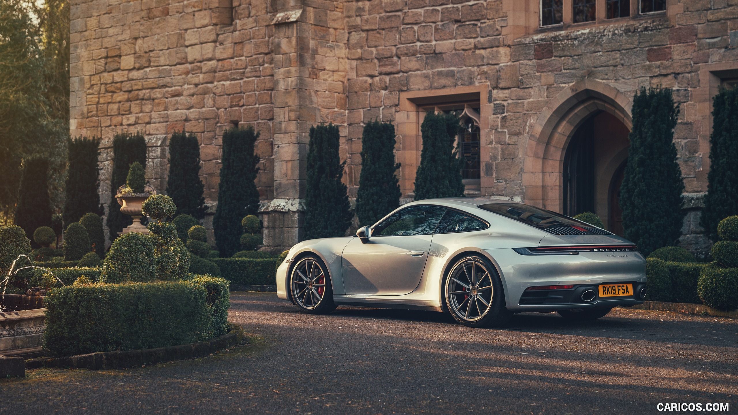 Porsche 911 Carrera 4S (UK Spec; 992) Three Quarter