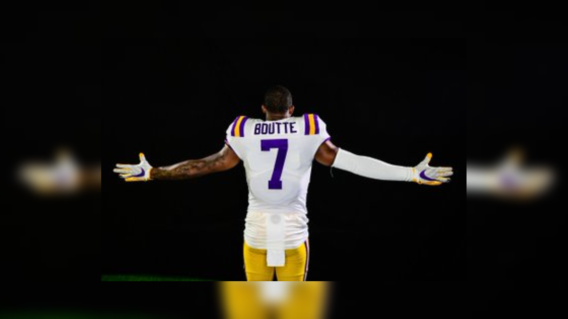 BRPROUD. LSU's Kayshon Boutte takes on jersey No. 7 for upcoming season