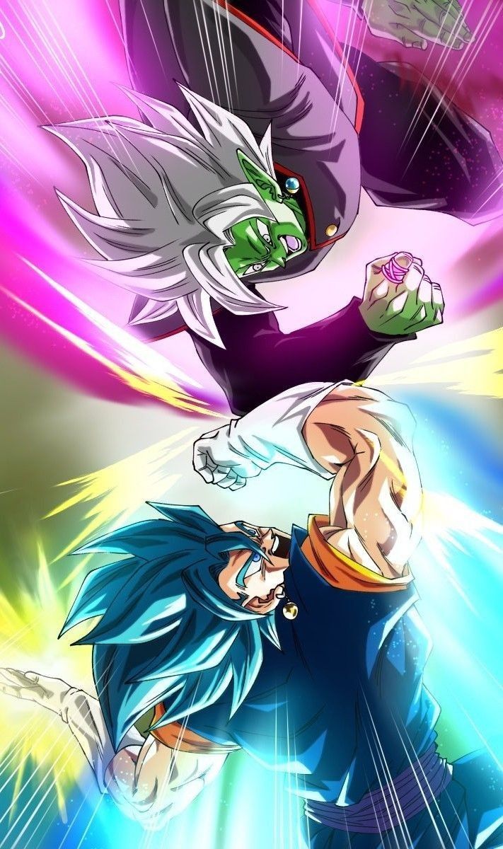 Fused Zamas Vs Vegito. Anime dragon ball, Anime dragon ball super, Dragon ball artwork