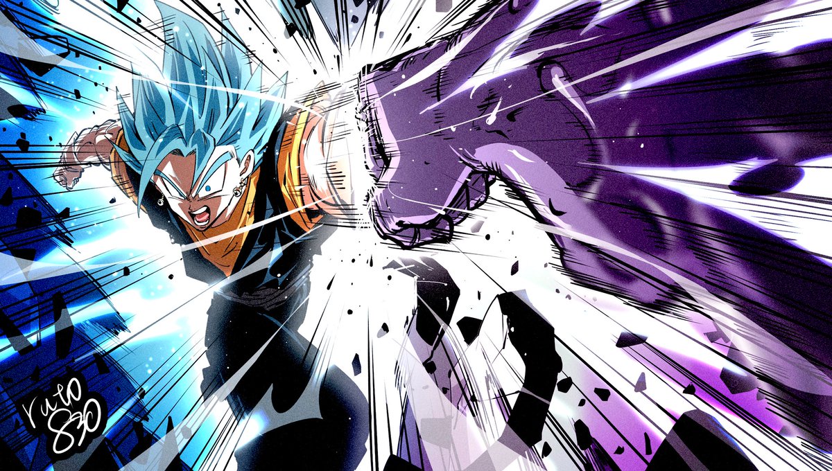 Vegito vs Fused Zamasu (Zamasu's perspective)