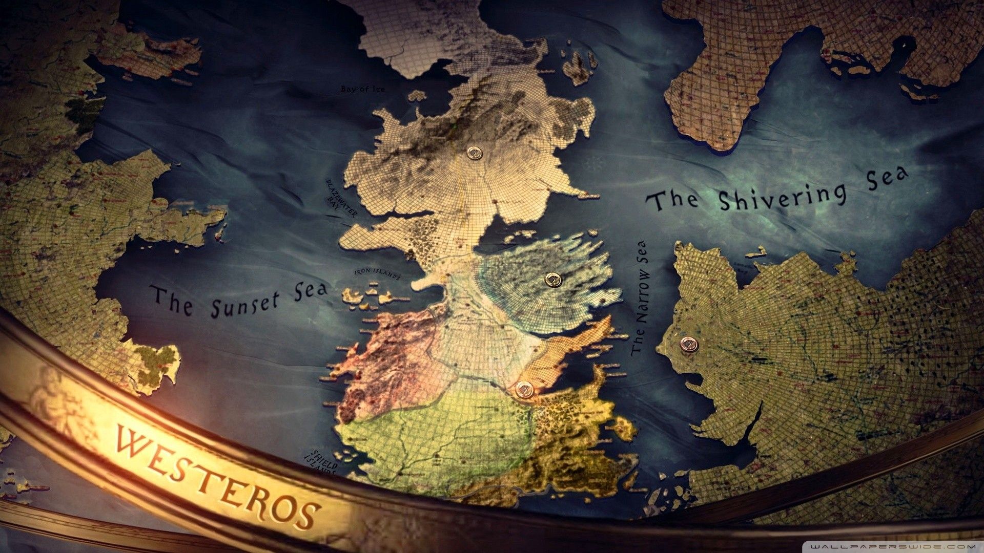 Game of Thrones Map Wallpaper