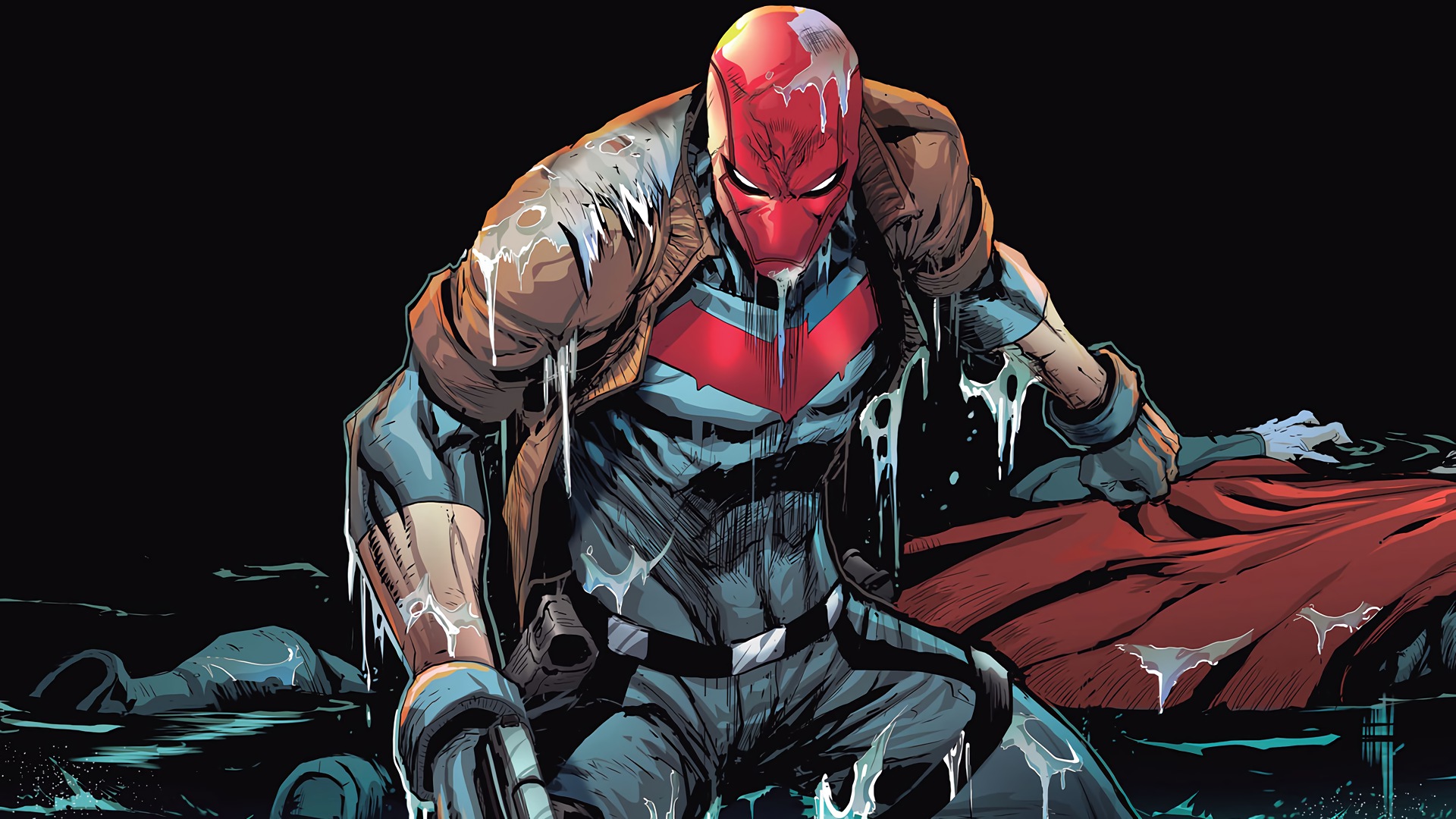 Red Hood Comic HD Wallpaper