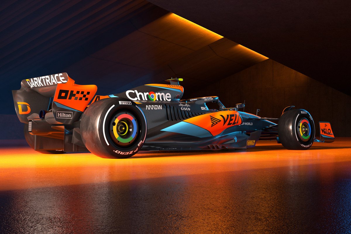 McLaren reveals MCL60 F1 car with Norris, Piastri