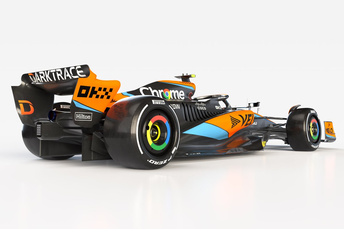 McLaren reveals MCL60 F1 car with Norris, Piastri