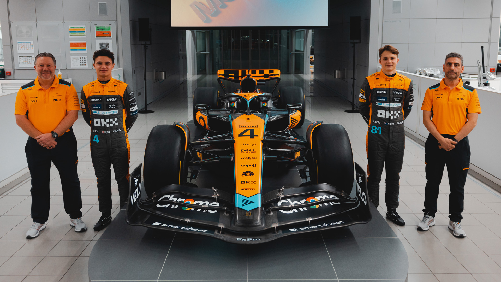 FIRST LOOK: McLaren Present Vibrant Looking MCL60 To Kick Off 2023 Anniversary Year. Formula 1®