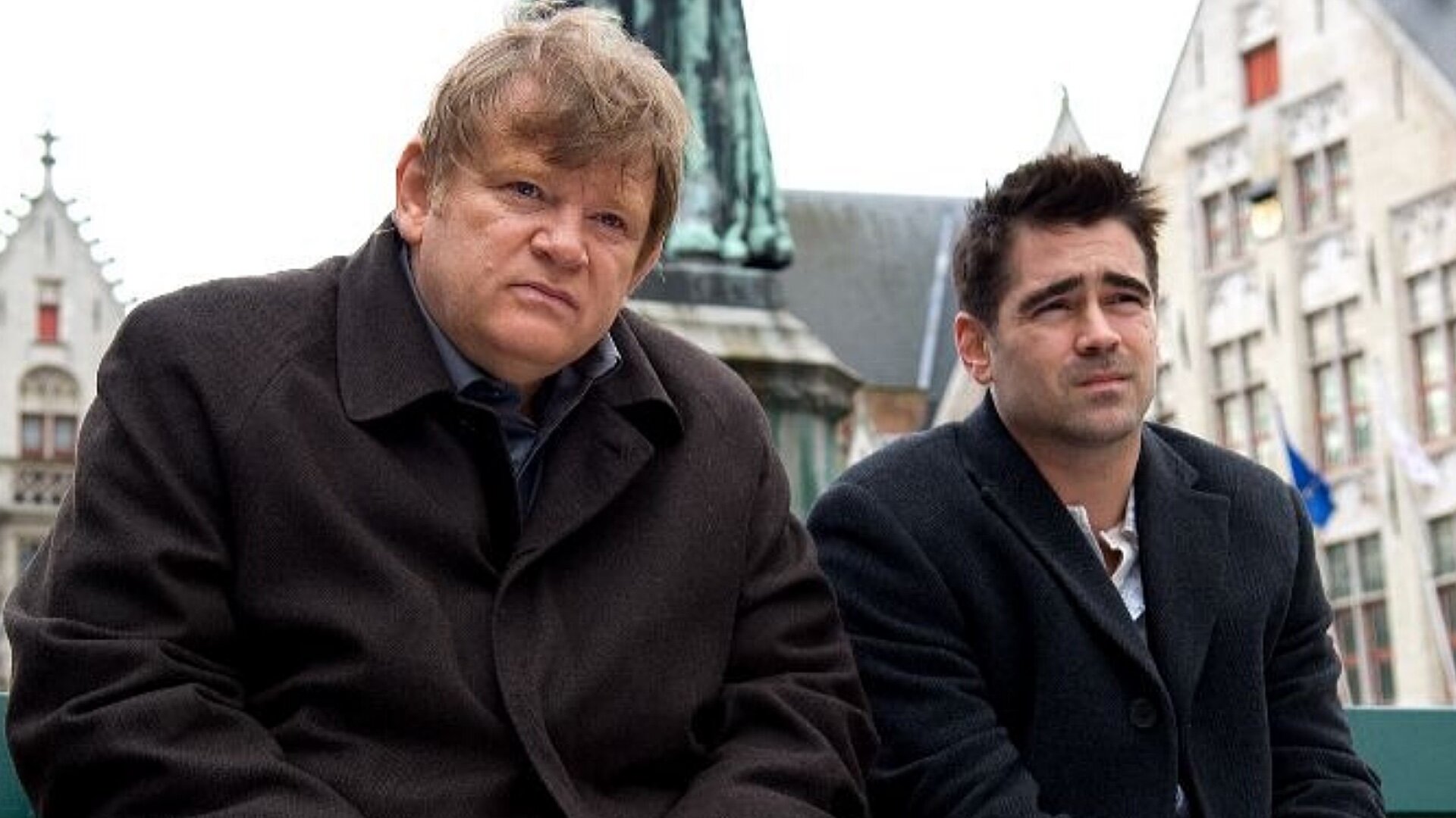 Колин фаррелл и брендан глиссон. Брендан глисон и колин фаррелл. Брендан глисон черчилль. Брендан глисон и колин фаррелл. Брендан глисон актер.