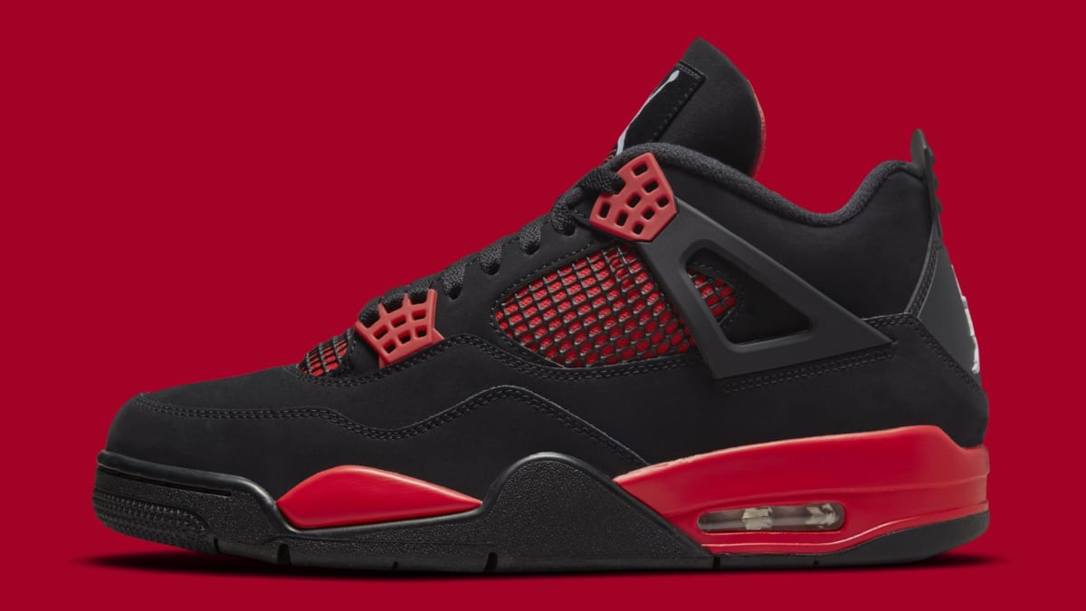 Air Jordan 4 IV Black Red Thunder Release Date CT8527 016
