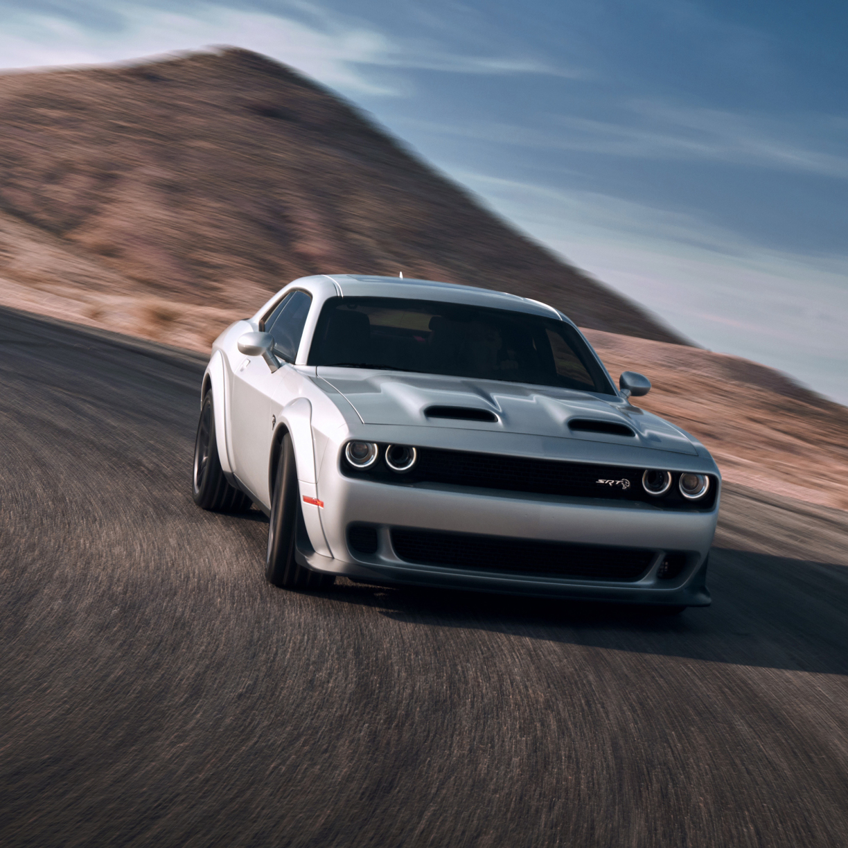 Wallpaper Dodge Challenger Srt Hellcat, Widebody, On Road Desktop Wallpaper, HD Image, Picture, Background, D54cd4